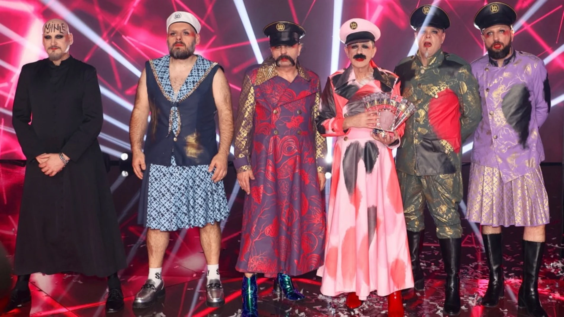 Los integrantes del grupo Let 3