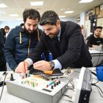 El presidente de la Comunidad, Fernando López Miras, ha visitado el Centro Integrado de Formación Profesional Politécnico de Murcia