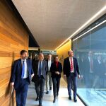 La consejera Rocío Lucas se reúne con el rector de la Universidad de Valladolid