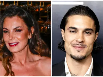 Mar Flores y su hijo, Carlo Costanzia Mar Flores y su hijo, Carlo Costanzia