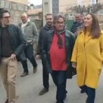 La delegada del Gobierno, Virginia Barcones, visita La Colilla (Ávila) junto a su alcalde, Juan Carlos Montero