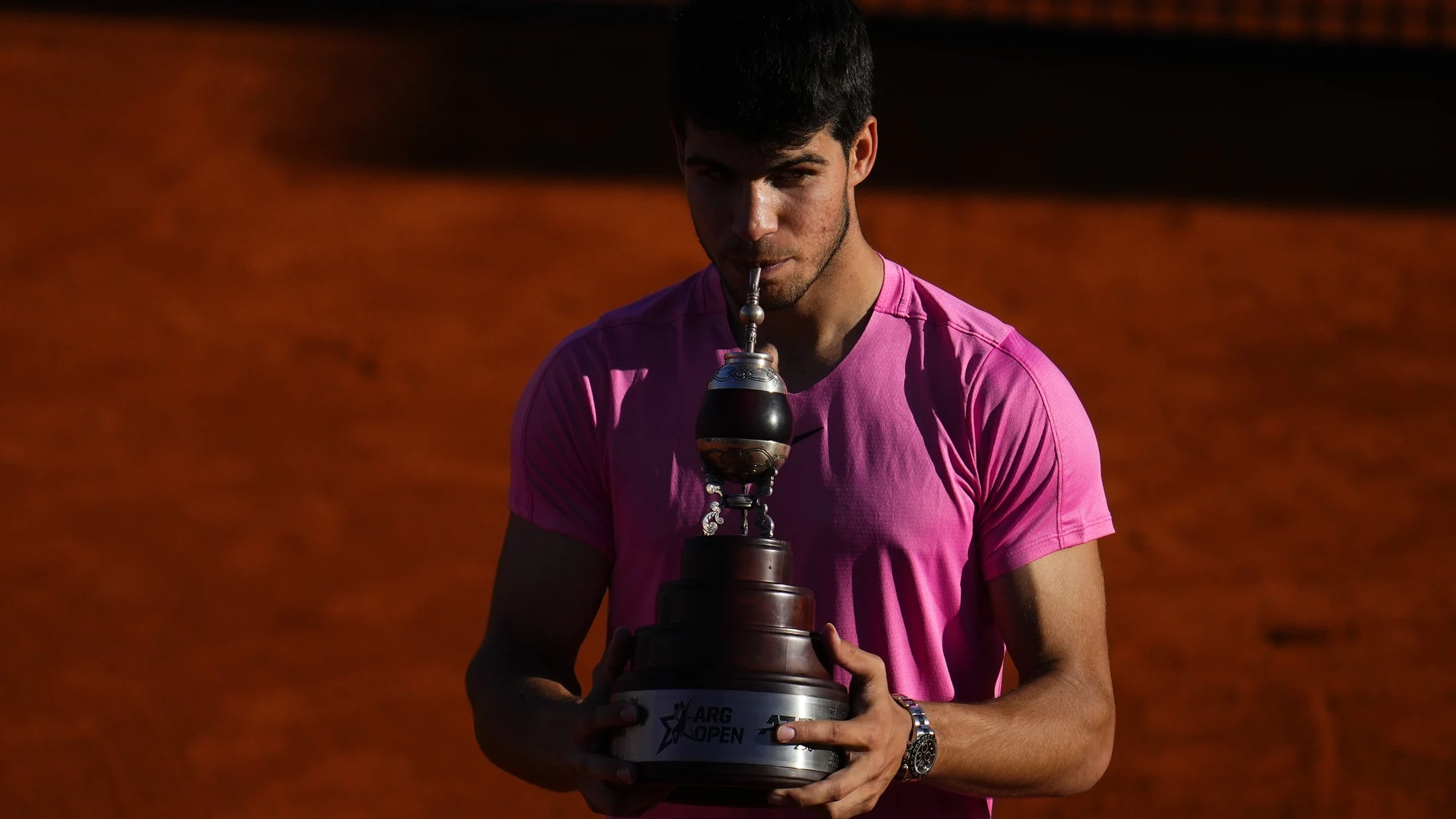 Carlos Alcaraz, tras ganar el torneo de Buenos Aires