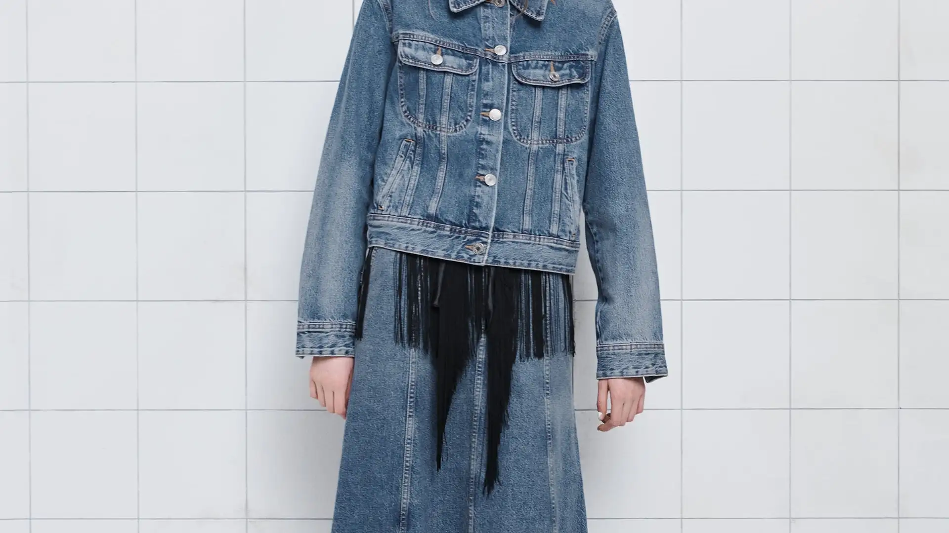 'total look denim' de Zara