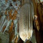 Imagen del interior de la Cueva del Águila, en la provincia de Ávila