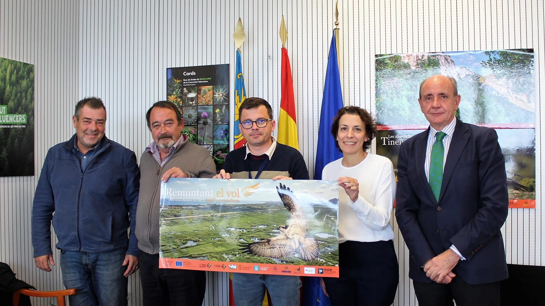 La Fundación Iberdrola España apoya la reintroducción del águila pescadora en la Comunitat Valenciana