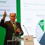 El presidente de Iberdrola, Ignacio Galán, en una jornada en Deusto 
