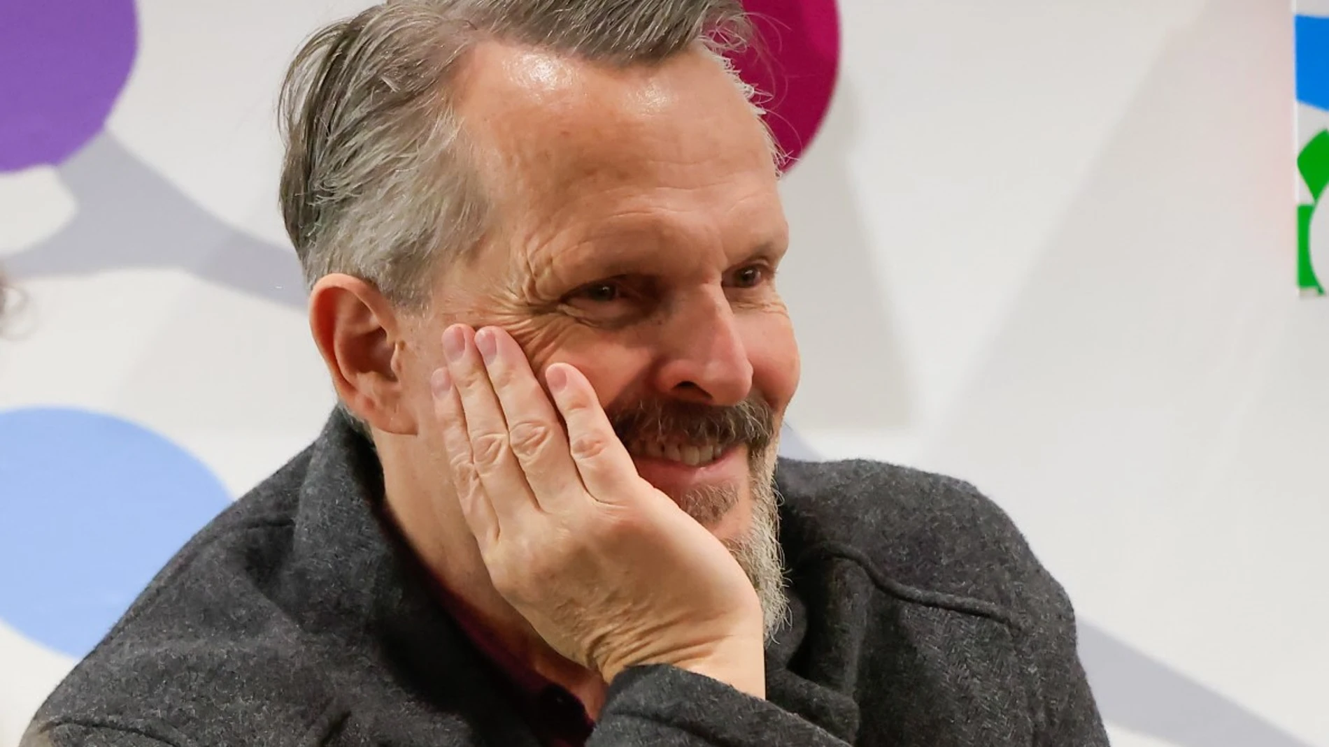 Miguel Bosé en ARCO de Madrid