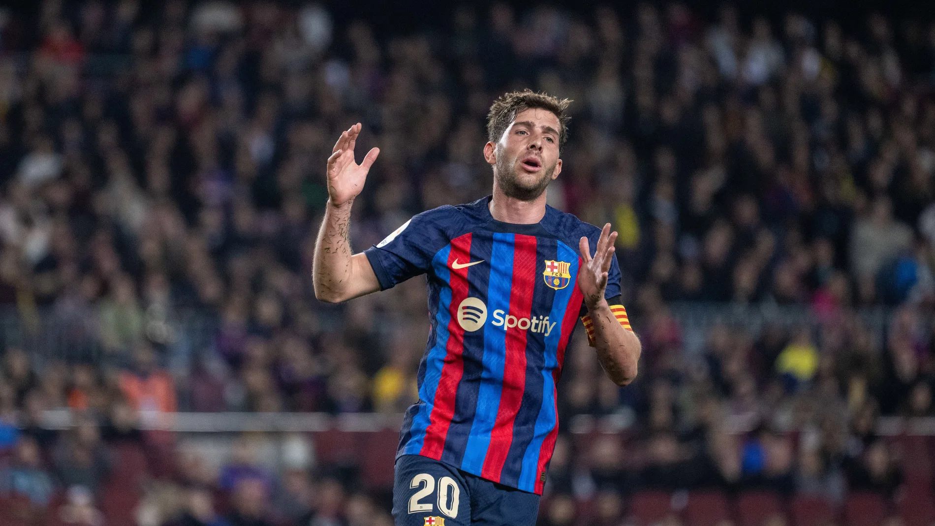 Sergi Roberto, titular en Old Trafford