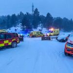 Rescate en Peñalara de dos excursionistas perdidas por las malas condiciones meteorológicas