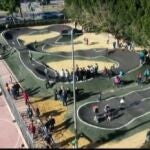 Recreación de la pista Pumptrack que se acondicionará en El Palmeral.