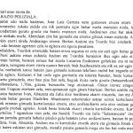 Fragmento de la "kantada" de Ana Belén Egües, que se incautó a "Susper"