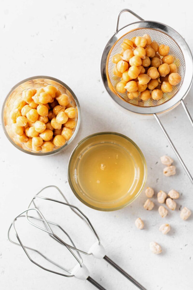 La aquafaba es un sustitutivo del huevo esencial en la cocina vegana
