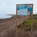 Las tres playas caninas de Cartagena ya están señalizadas