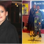 Gloria Camila Ortega, Rosario Mohedano y David Flores 