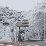 Nieve en Barcelona