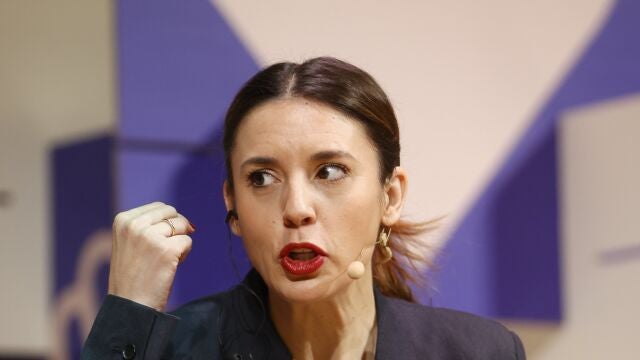  La ministra de Igualdad, Irene Montero