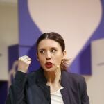  La ministra de Igualdad, Irene Montero