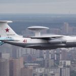 Un avión ruso de reconocimiento Beriev A-50 