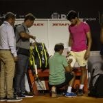 Alcaraz ya ha tenido problemas esta temporada en Río y en Miami