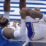 LeBron James, lesionado ante los Mavericks