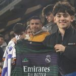Lucas, con la sudadera de Vinicius