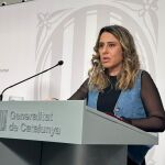 La portavoz de la Generalitat, Patricia Plaja