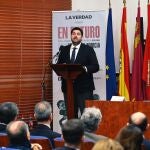 El presidente de la Comunidad, Fernando López Miras