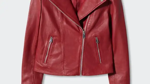 Cazadora biker piel