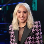 Mónica Naranjo con el traje de la marca de Vicky Martín Berrocal.