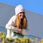 Singer Shakira in Barcelona