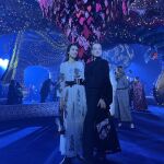 Sassa de Osma en el desfile de Dior en París.