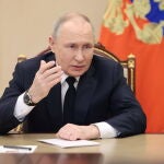Russia President Putin takes part in opening ceremony of the Year of Teacher and Mentor