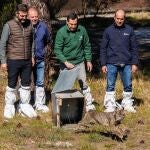 El aniversario de la elección de Moreno coincidió con la suelta de un lince en Doñana