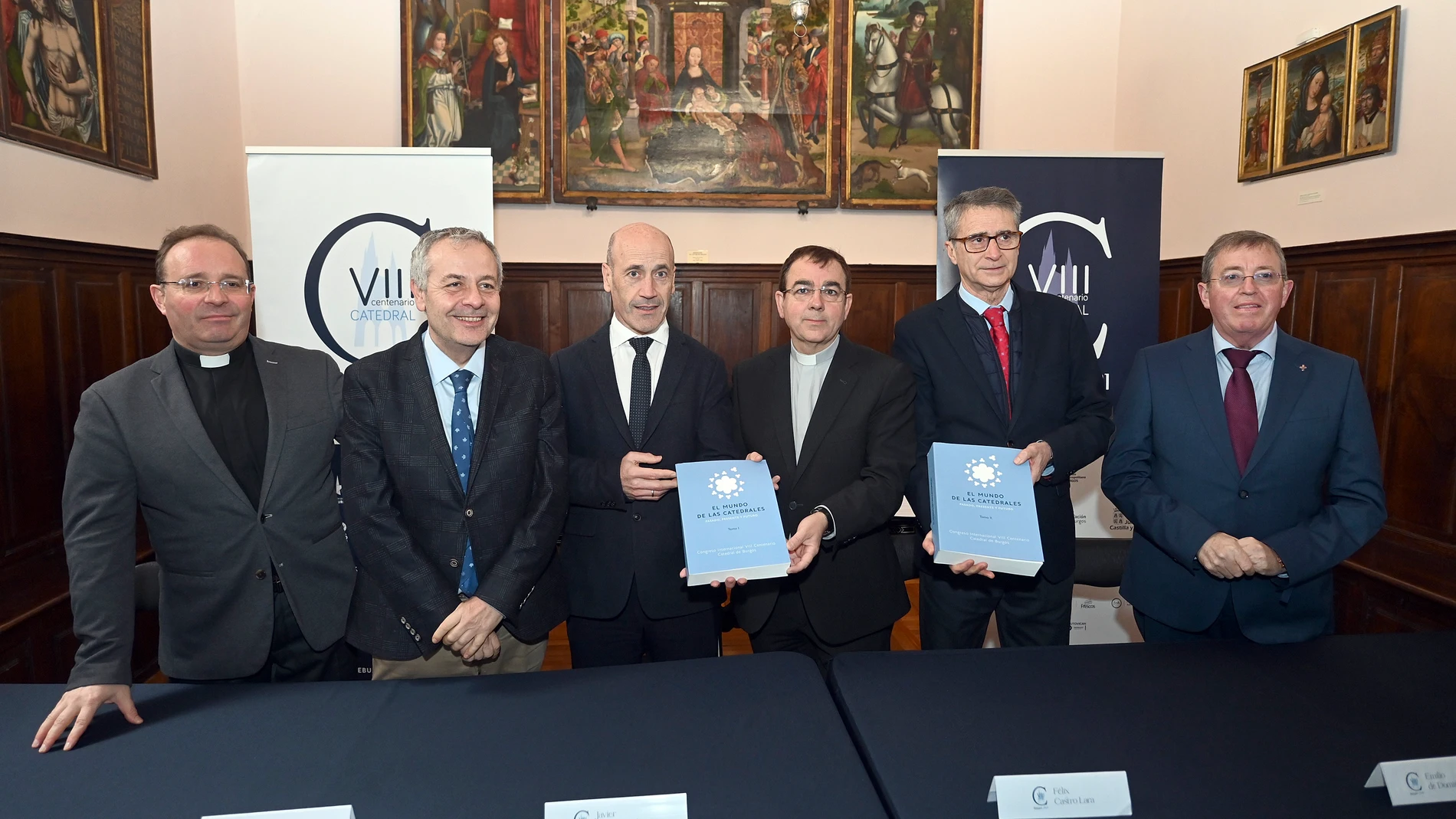 Presentación de las actas del Congreso Internacional VIII Centenario Catedral de Burgos: El mundo de las catedrales