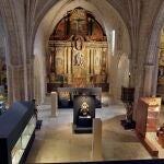 Interior de la iglesia de San Juan Bautista de Aranda, sede del Museo de Arte Sacro, antes de su cierre en 2020