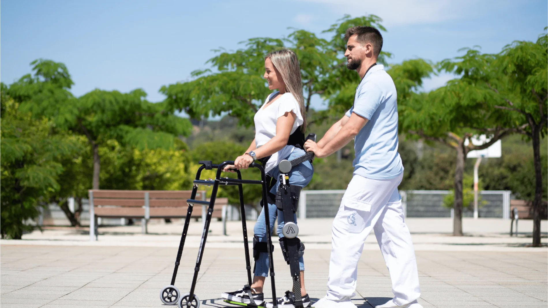 El exoesqueleto Able