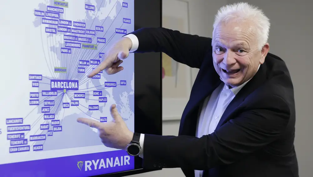 El consejero delegado de Ryanair, Eddie Wilson.