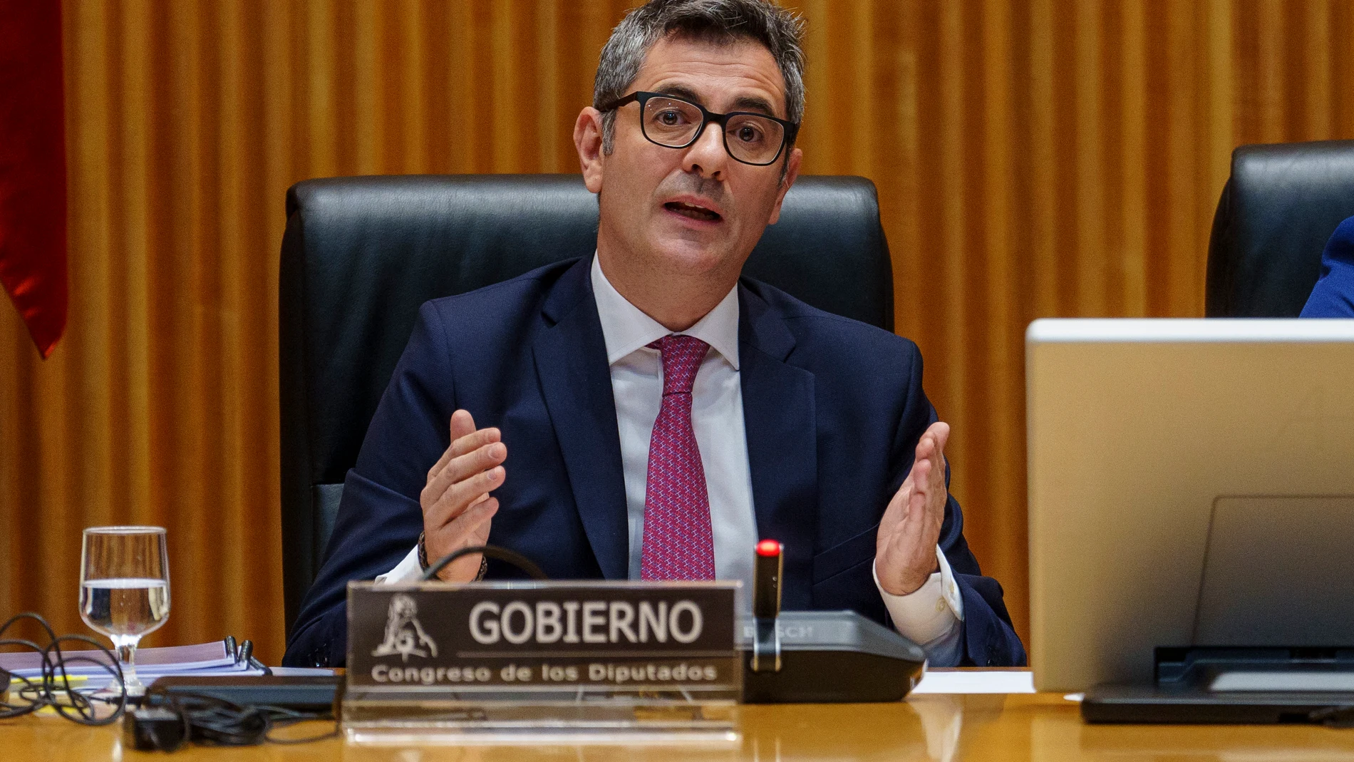 Comisión Constitucional a petición propia del Ministro de la Presidencia, Relaciones con las Cortes y Memoria Democrática, Felix Bolaños, para informar del Plan Anual Normativo de 2023