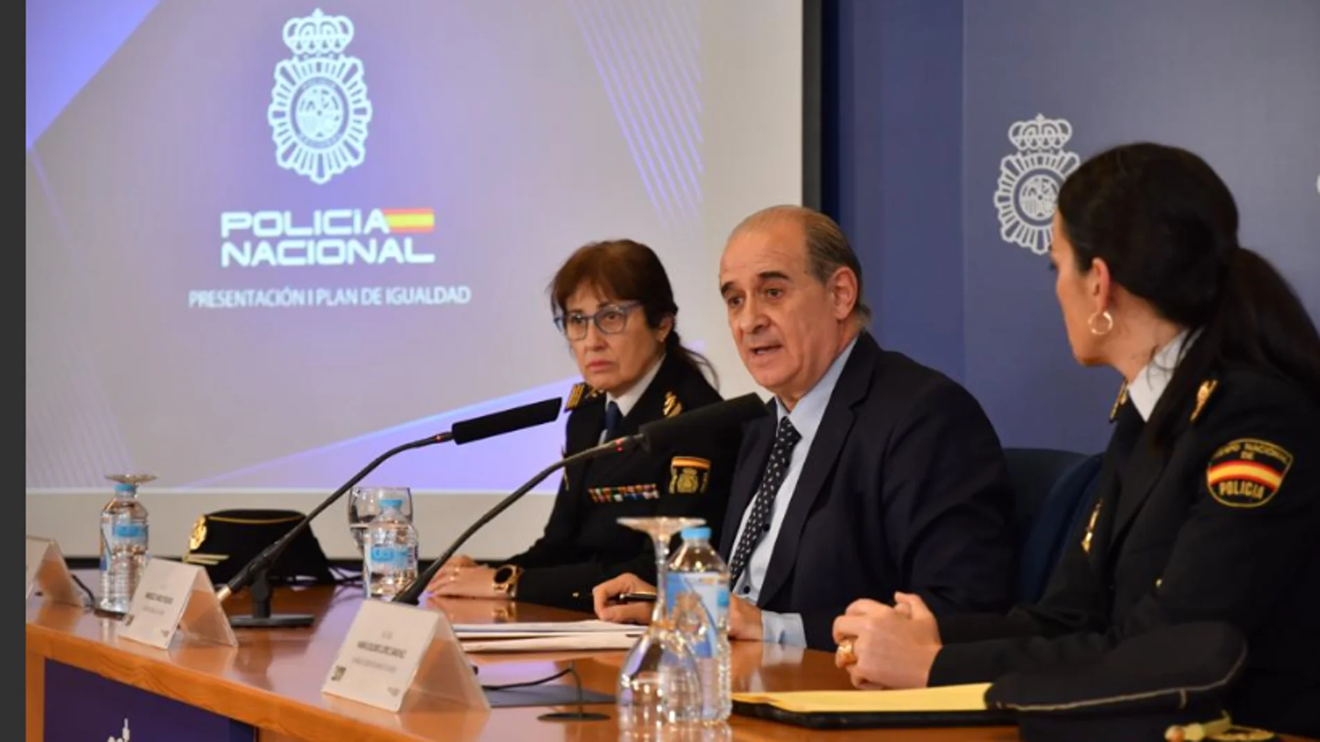 Un momento de la presentación del plan