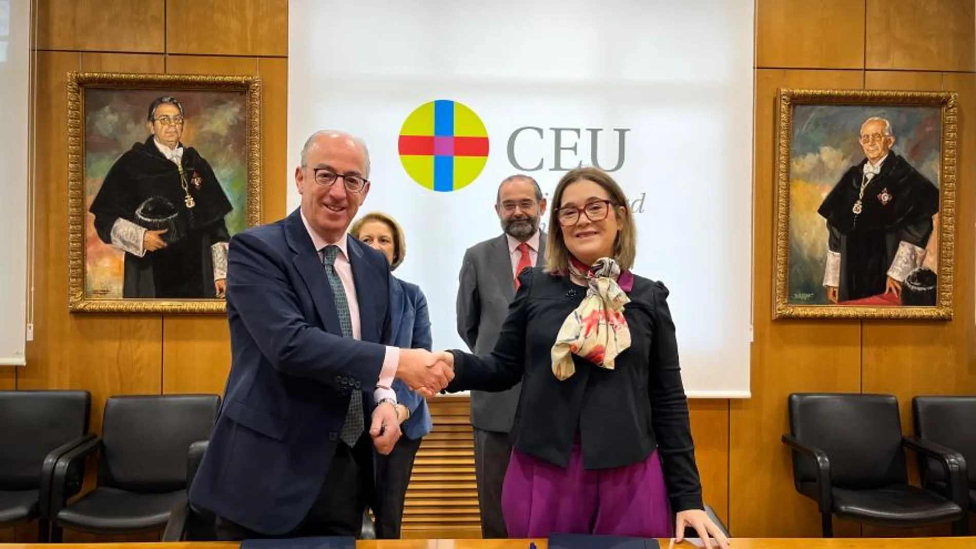 Firma del acuerdo para la difusión y enseñanza del español