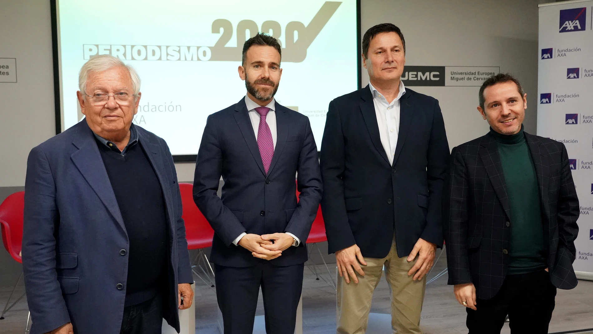 Jauregui, David García, Josep Alfonso y Sergio Martín presentan los datos