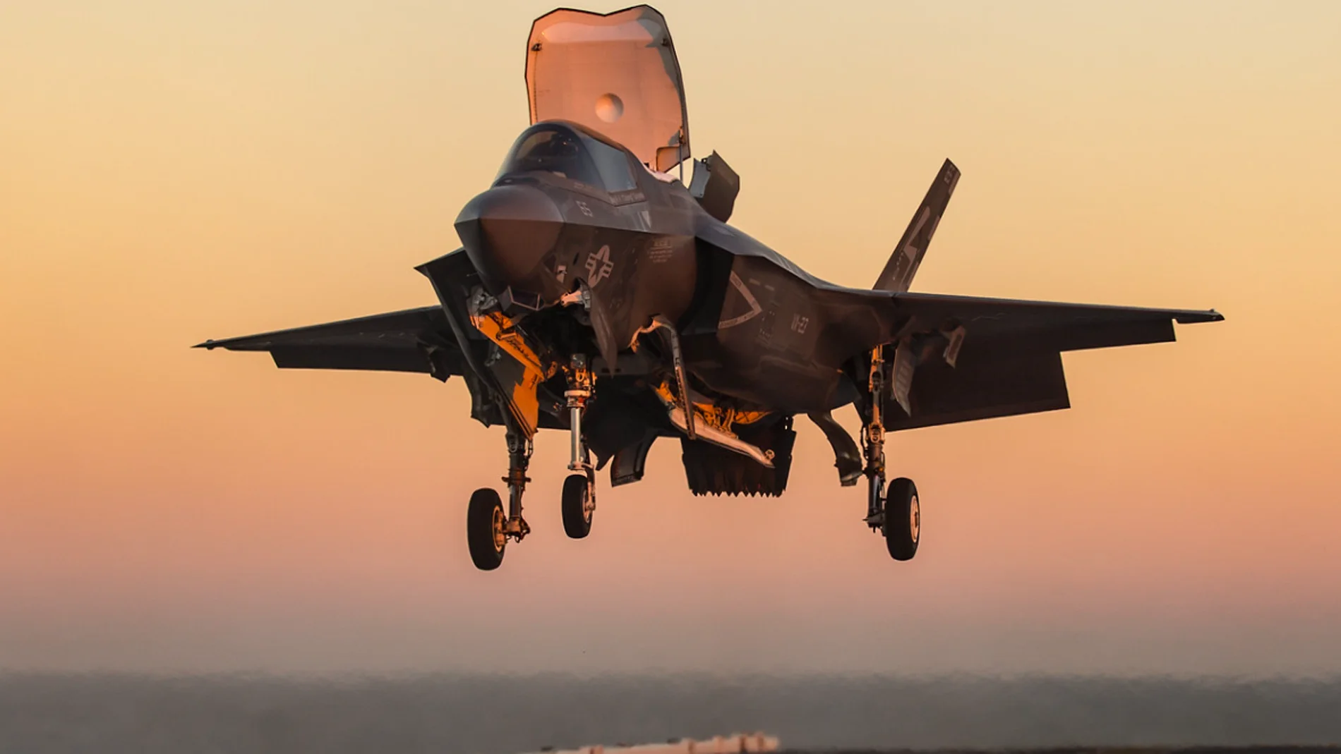 Un caza F-35