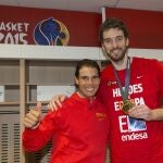 Tenis.- Rafa Nadal: "Que los Lakers retiren la camiseta de Pau Gasol es algo increíble"