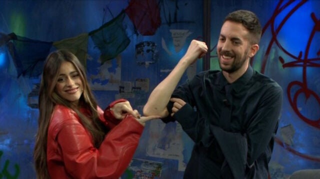 Tini Stoessel y David Broncano en 'La Resistencia'