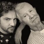 David Bisbal, junto a su padre