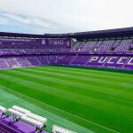 Vista del Estadio José Zorrilla de Valladolid