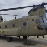 Helicóptero Chinook del Ejército de Tierra