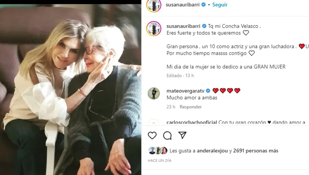 Susana Uribarri y Concha Velasco