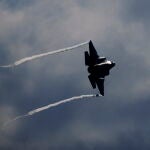 USAF F-35 fighter jets visit Danish Skrydstrup Airbase