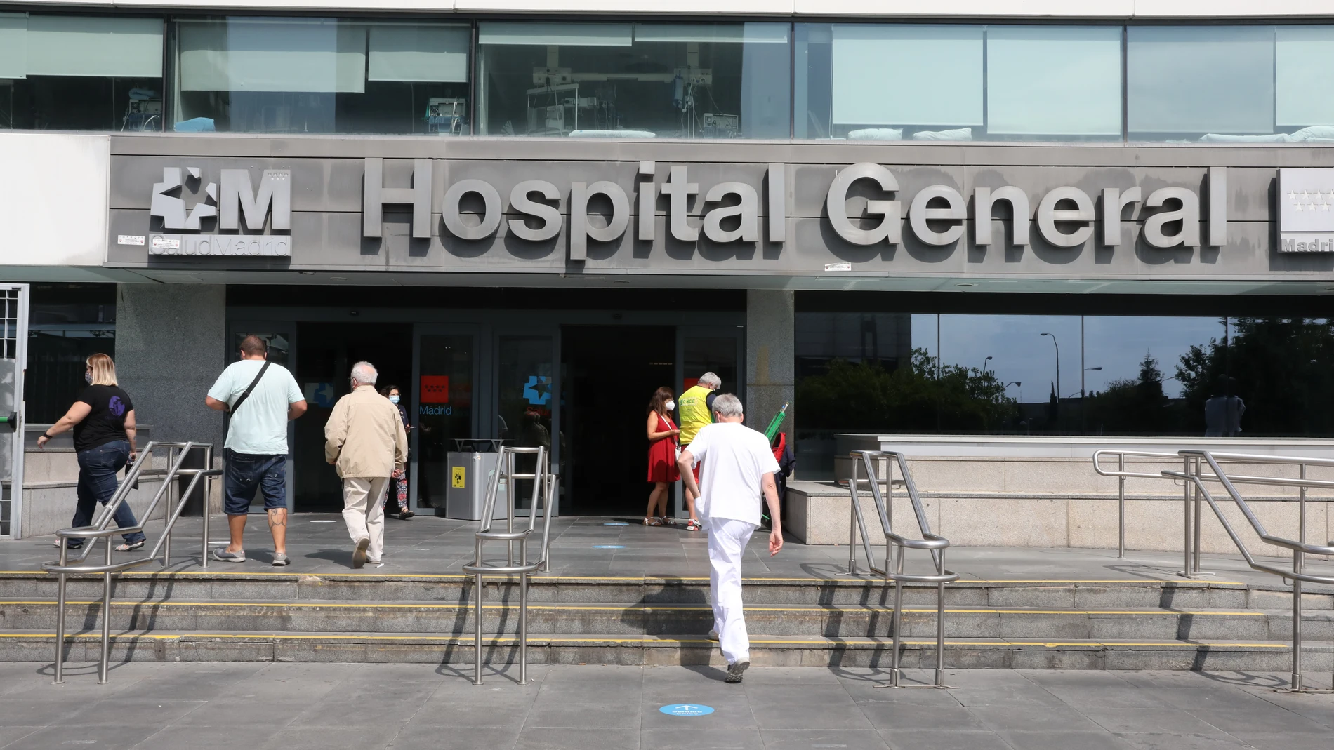 Fachada del hospital La Paz en Madrid